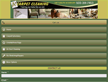 Tablet Screenshot of aplusqualitycleaning.net